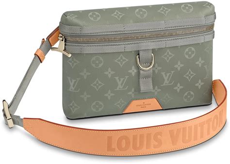 louis vuitton titanium messenger bag|louis vuitton unisex bag.